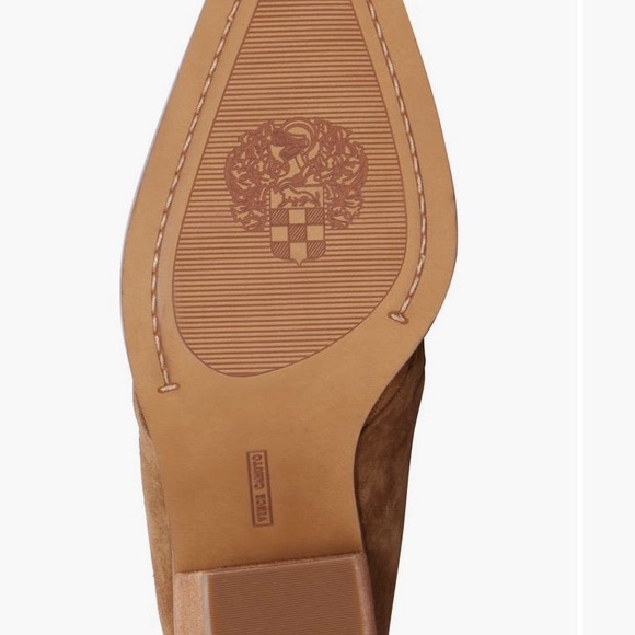 BNWB Vince Camuto Ainsley Brown Suede Ankle Boots size 10 - Picture 5 of 9